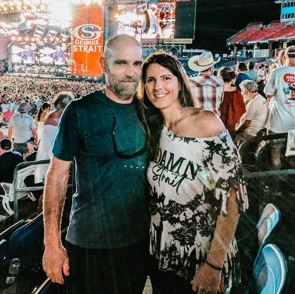 George Strait Custom Tee Large - Picture 3 of 3